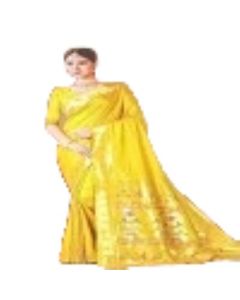 Elegant Vibrant Silk Saree